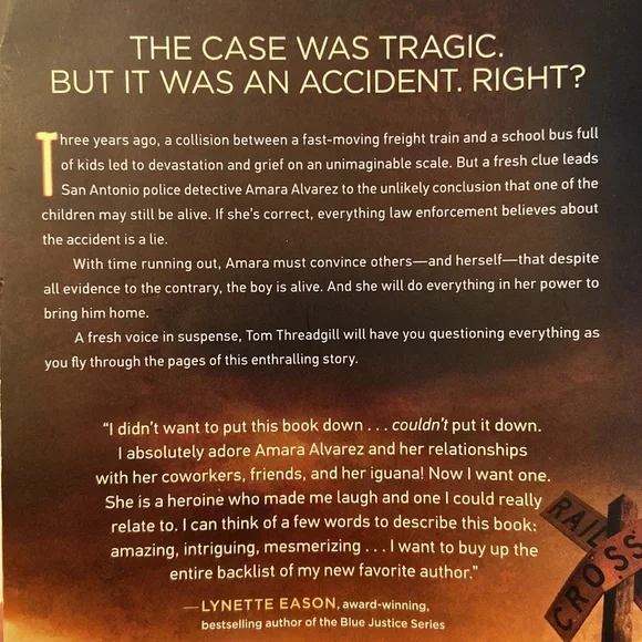 COLLISION OF LIES by TOM THREADGILL Softcover Paperback Suspense Mystery Fiction - Picture 3 of 8